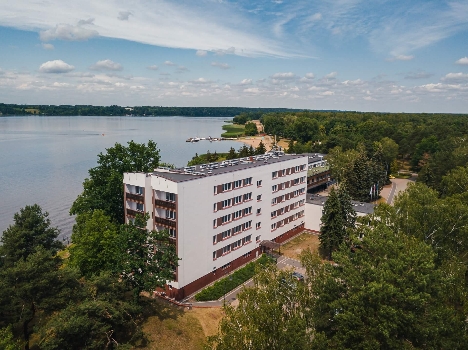 Infrastruktura Rewita Rynia nad Zalewem Zegrzyńskim